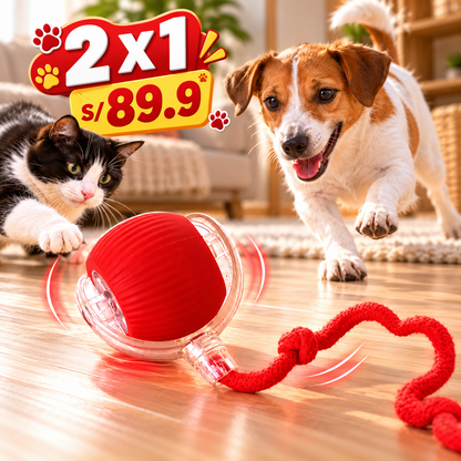 PELOTA INTERACTIVA PARA MASCOTAS 🫶🏻✨