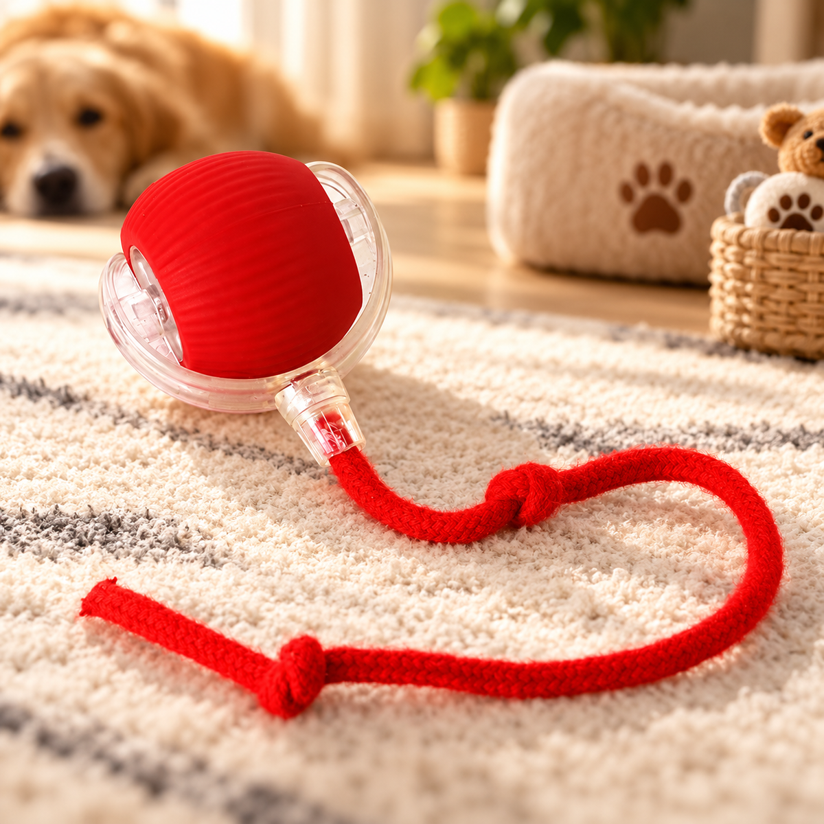 PELOTA INTERACTIVA PARA MASCOTAS 🫶🏻✨