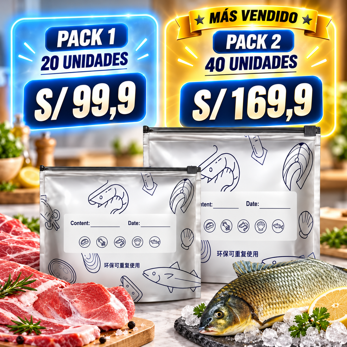 Conservador de Alimentos - No botes tus Alimetnos!