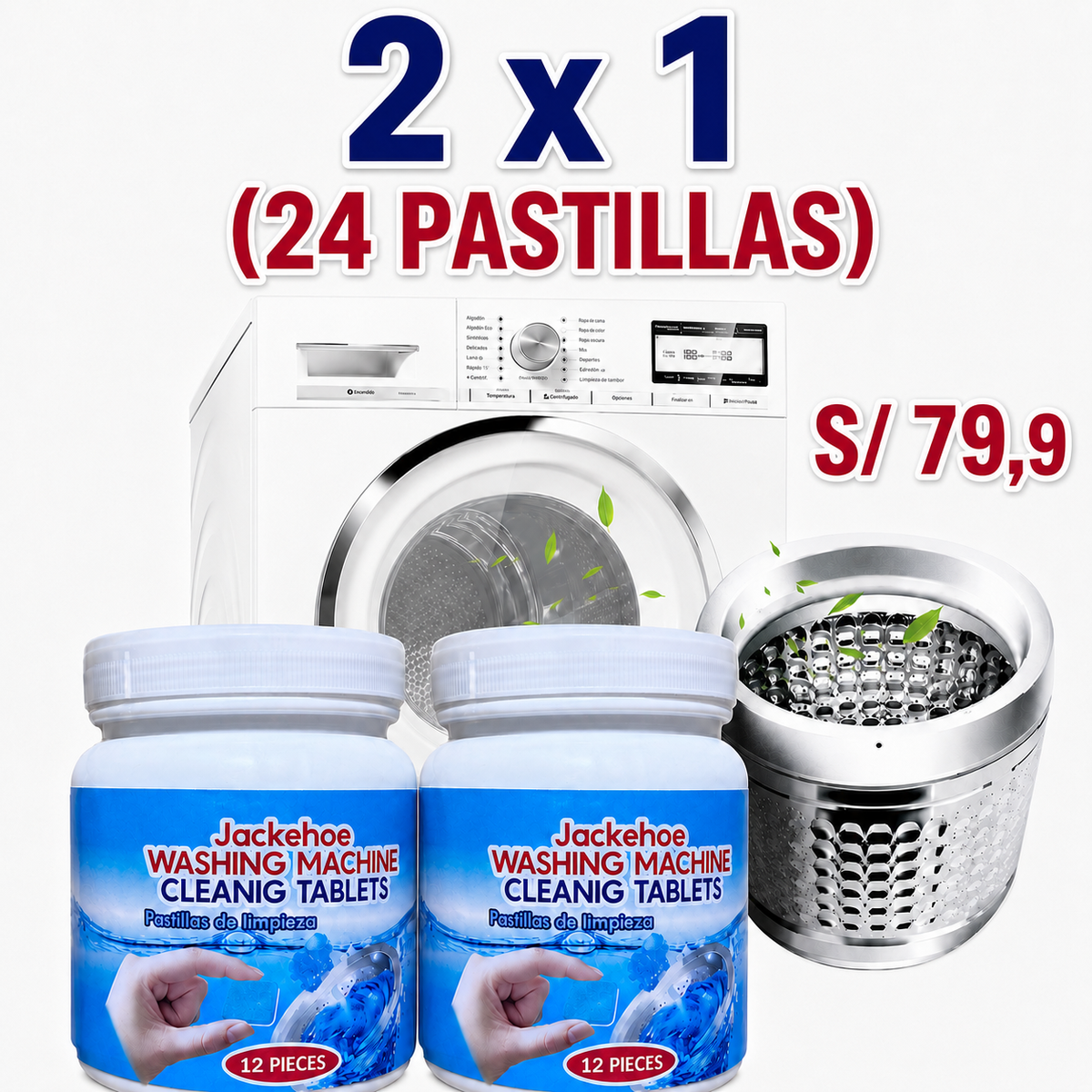Pastillas para la Limpieza de la Lavadora - Cuida tu hogar y tu Familia